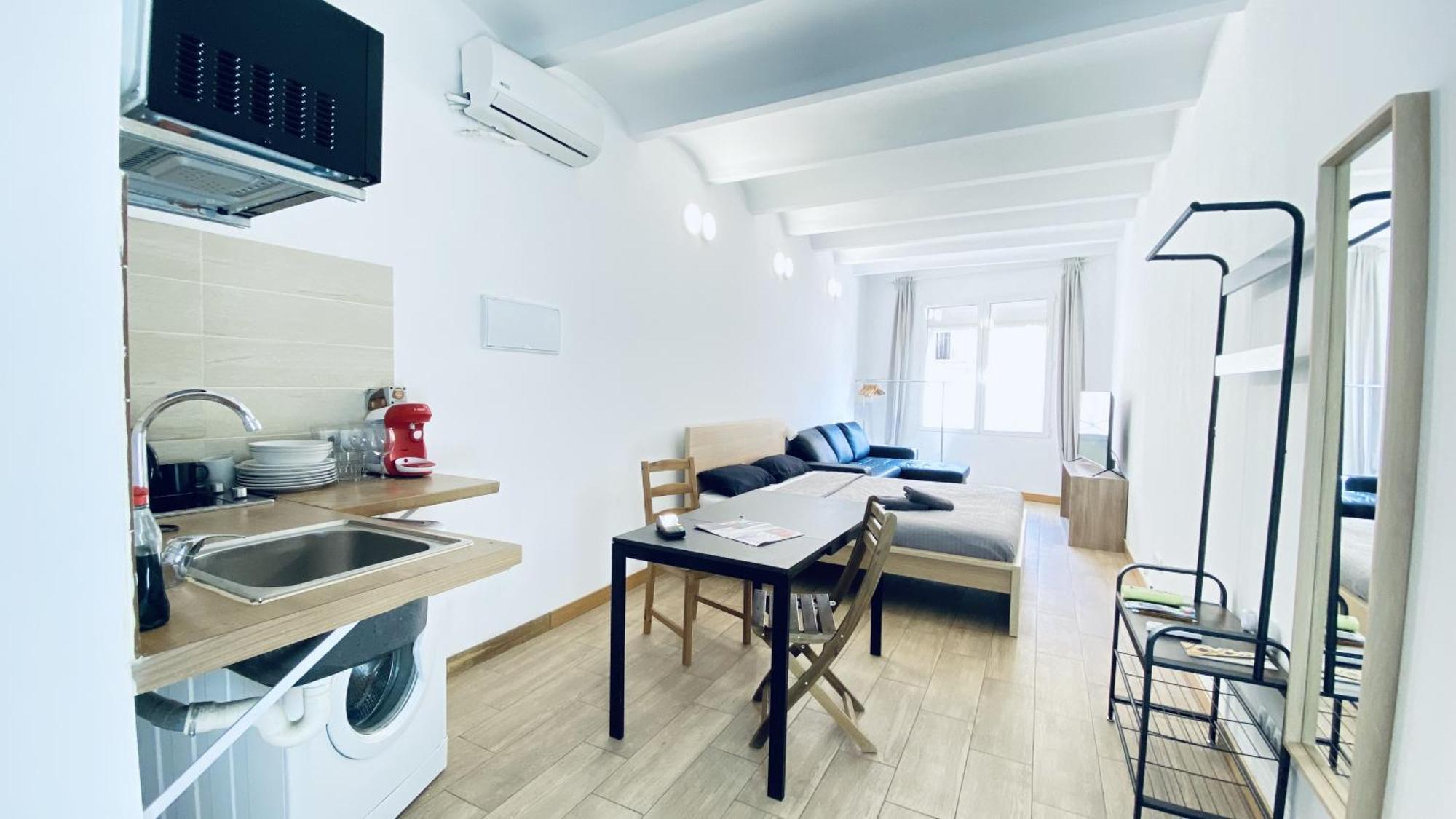 Apartmán Apl Sants Lofts Bcn Fira Camp Nou Barcelona Exteriér fotografie