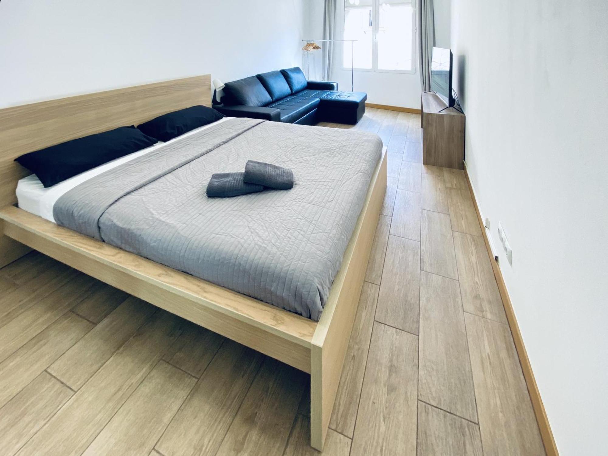 Apartmán Apl Sants Lofts Bcn Fira Camp Nou Barcelona Exteriér fotografie